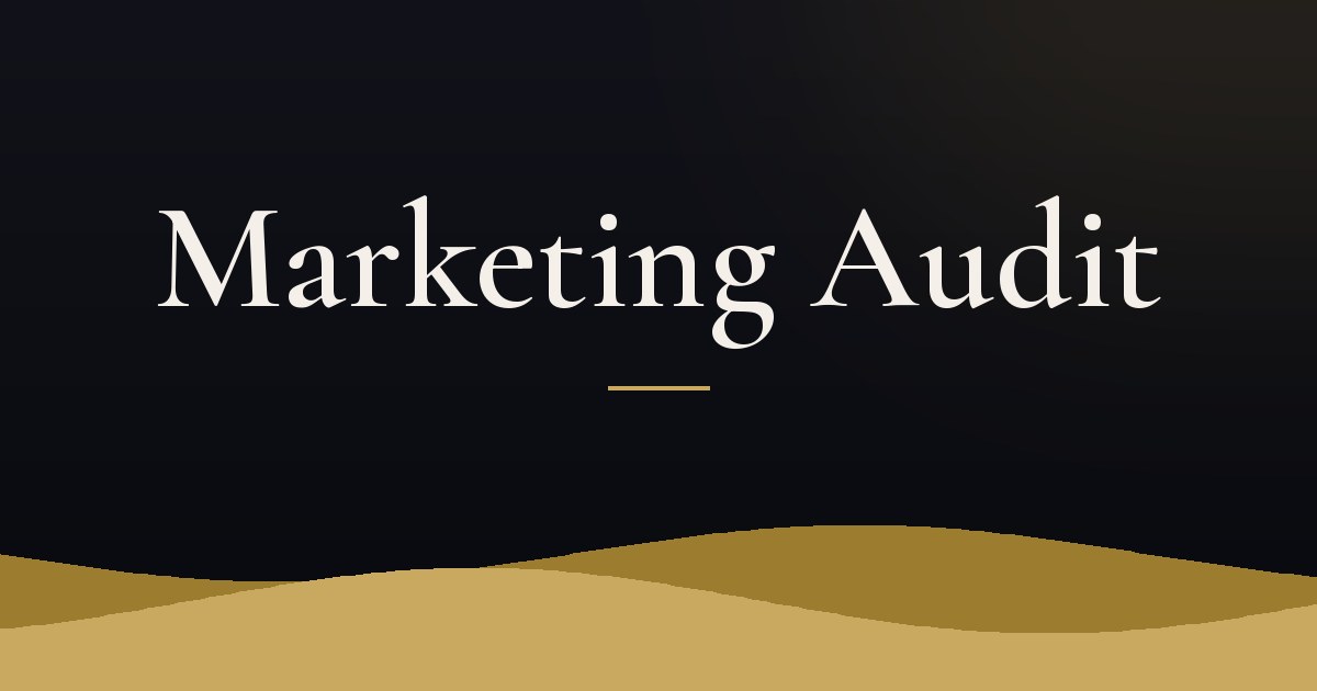 Score Your Marketing in Five Minutes: The Free Marketing Audit