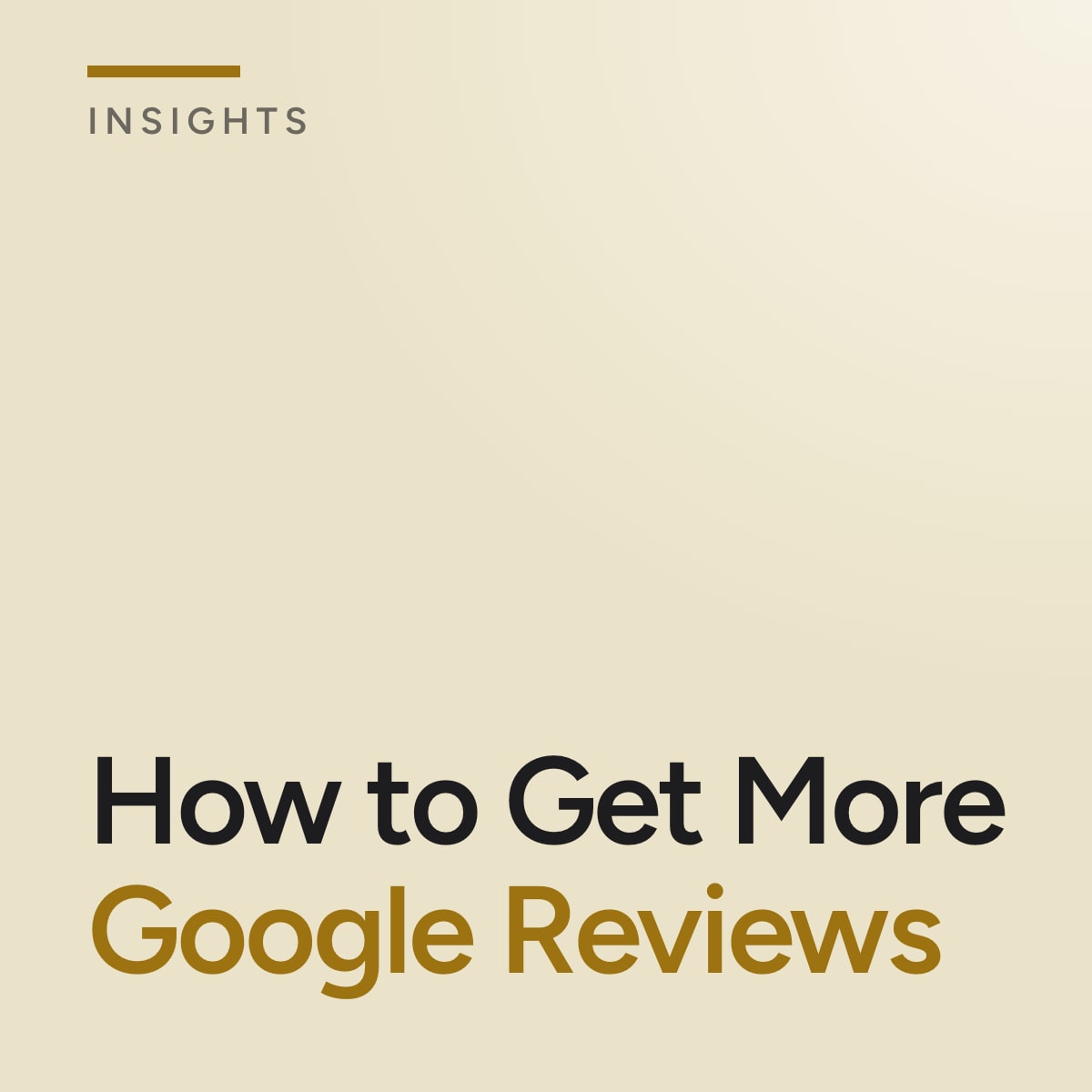 Journal cover reading How to Get More Google Reviews