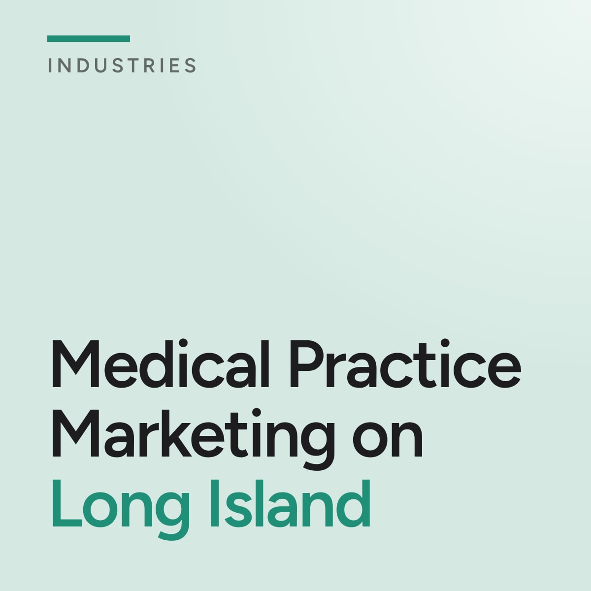 Journal cover reading Medical Practice Marketing on Long Island