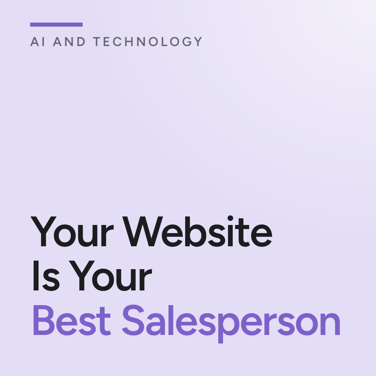 Journal cover reading Your Website Is Your Best Salesperson