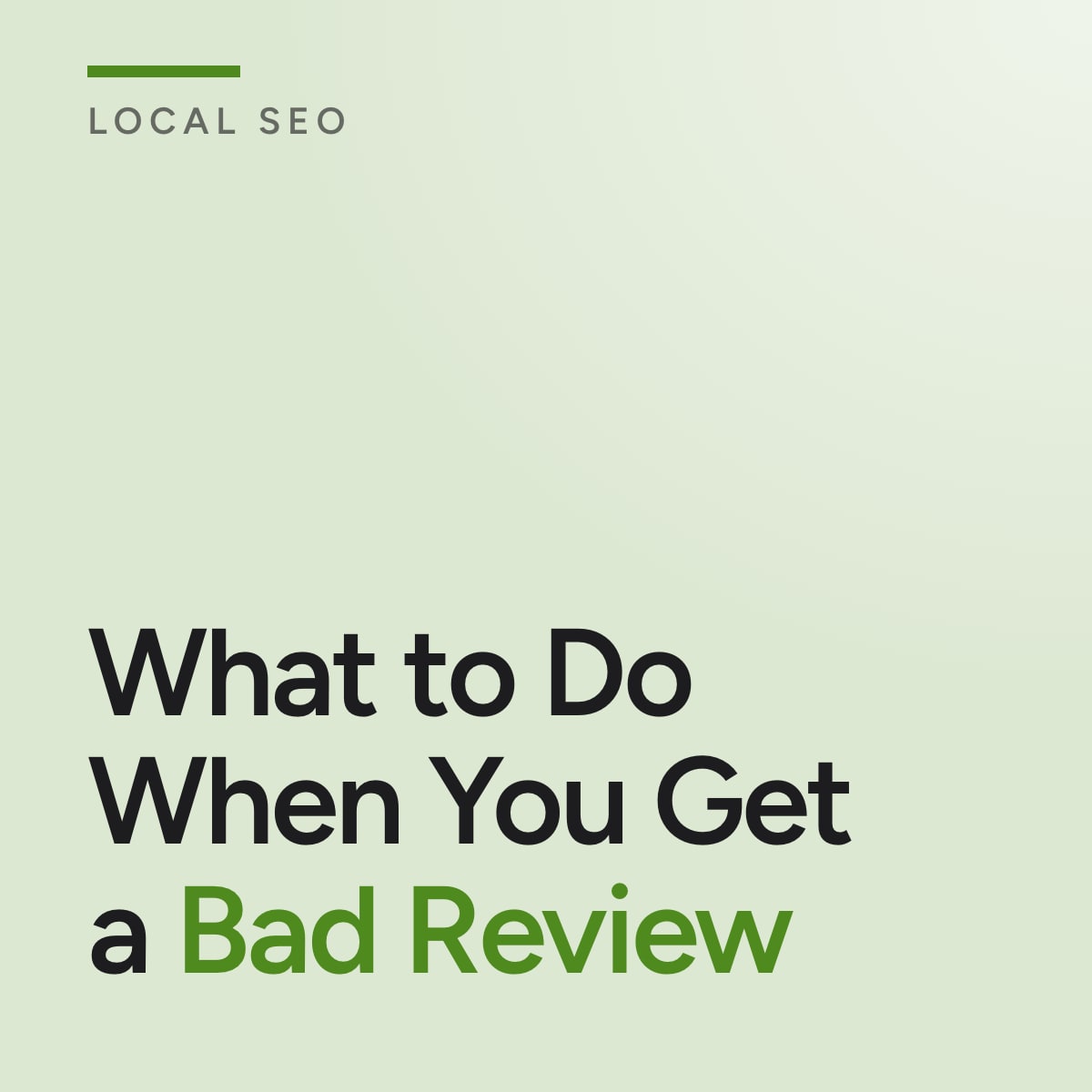 Journal cover reading What to Do When You Get a Bad Review